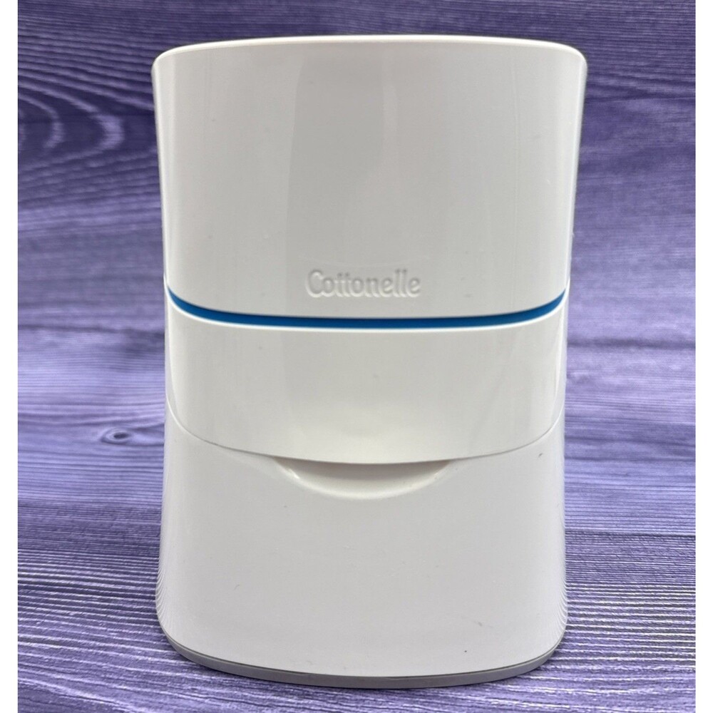 Cottonelle Fresh Roll Wipes Discontinued Plastic Dispenser Only White Blue
